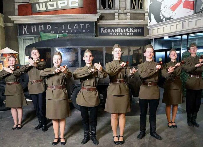 Телемост «Поклонимся великим тем годам» объединил 9 городов-героев