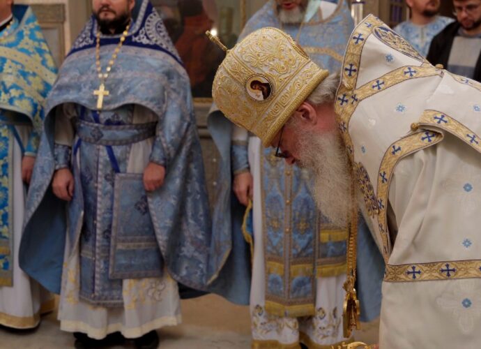 В селе Бунырево Алексинского района состоялось торжественное открытие восстановленного храма Смоленской иконы Божией Матери.