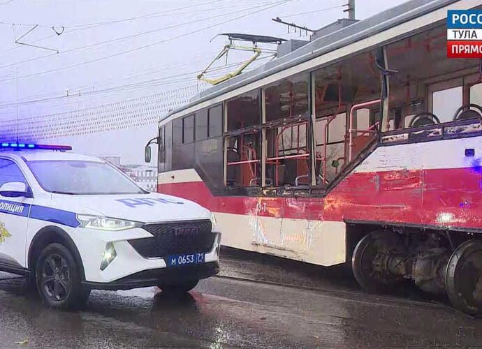 ДТП на Пролетарском мосту: тульские «Вести» собрали подробности в видео