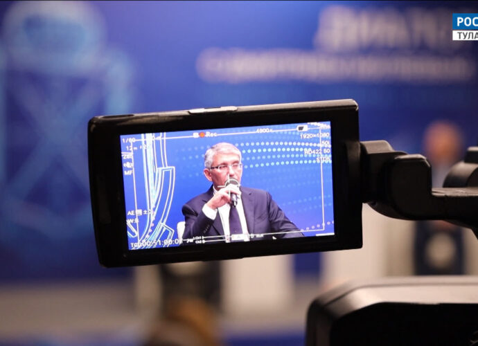 Дмитрий Миляев встретился с тульскими журналистами. Специальный репортаж