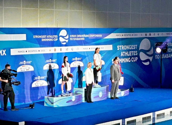 Тульская пловчиха победила в Минске