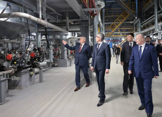 В Новомосковске запущена вторая очередь производства высокомолекулярных полимеров
