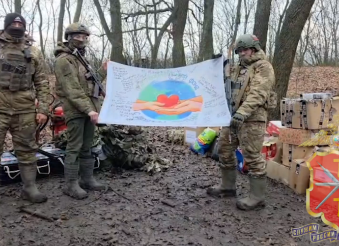 Бойцы в зоне СВО поблагодарили тульских полицейских за помощь