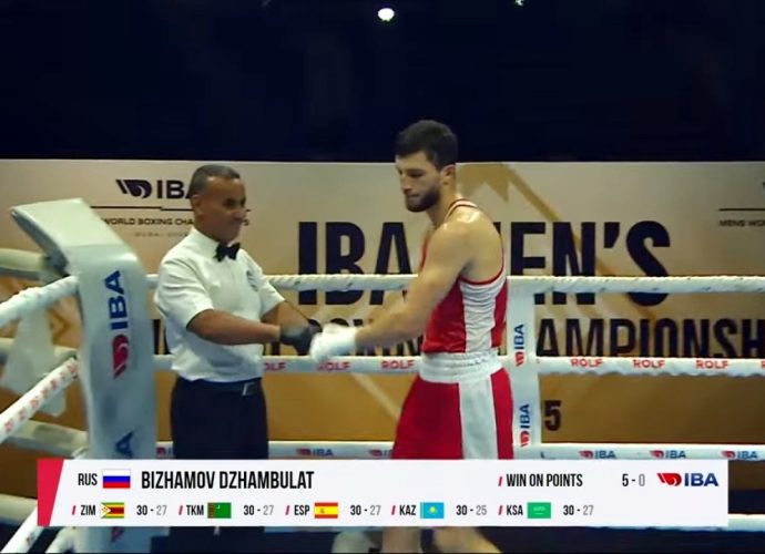 Джамбулат Бижамов вышел в полуфинал Чемпионата мира в Дубае