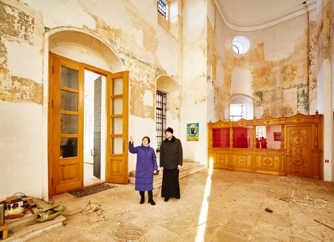 В Епифани начали восстанавливать Никольский храм