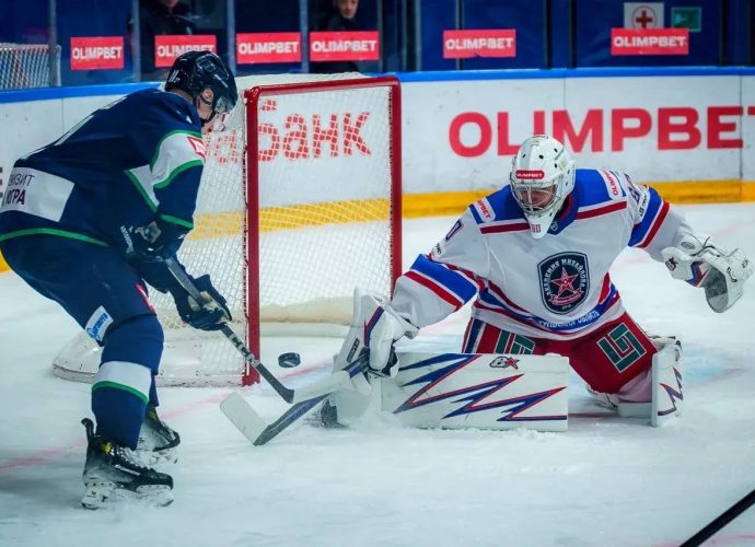 Тульский АКМ потерпел поражение в своём 32-м матче регулярного чемпионата Всероссийской хоккейной лиги.