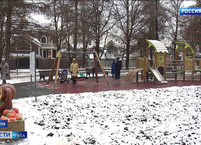 Илья Беспалов наметил с туляками планы по дальнейшему благоустройству Славянского бульвара