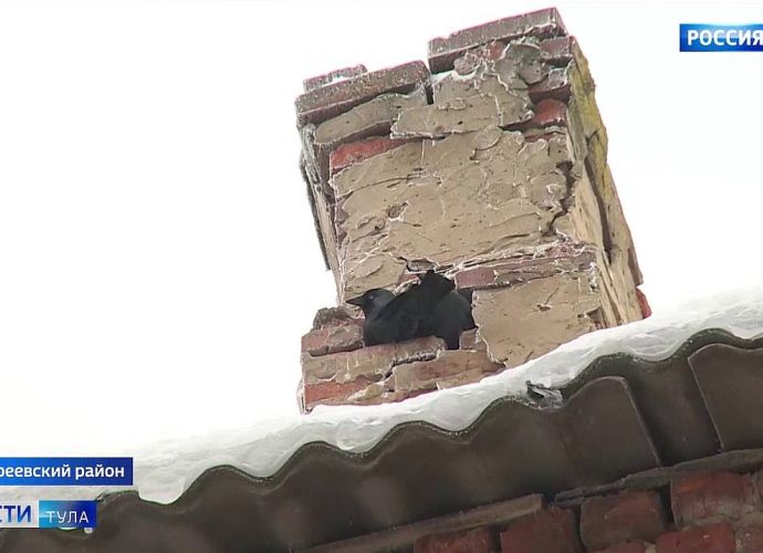 Жители двух домов в Болохово сидят без газа из-за разрушенных дымвентканалов