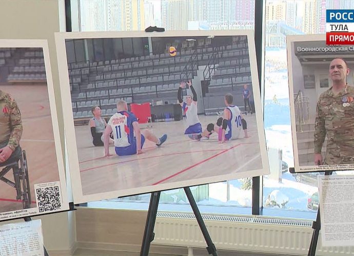 В Туле открылась фотовыставка, посвящённая бойцам СВО, вернувшимся в мирную жизнь
