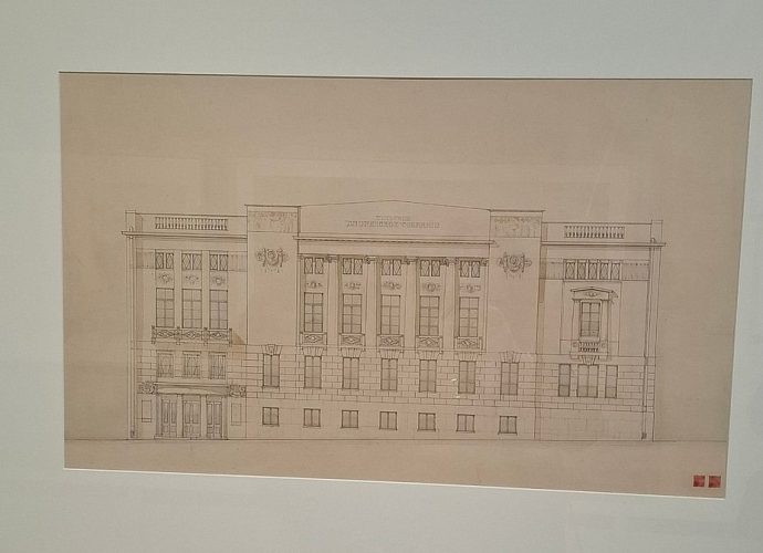 Чертежи 1912 года Тульской областной филармонии представили на выставке «Илларион Иванов-Шиц. Полвека на службе Москве».