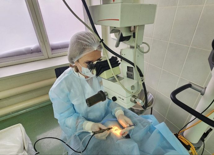 Офтальмологическое отделение Тульской областной клинической больницы получило новый факоэмульсификатор.