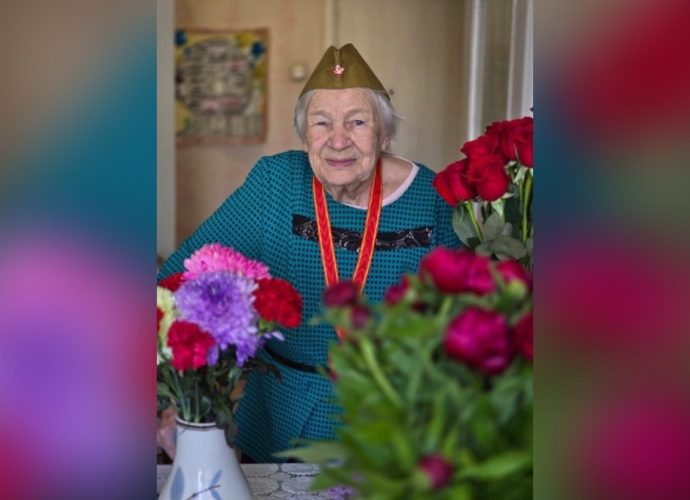 Лидия Васильевна Забиякина, прошедшая Великую Отечественную, 15 февраля встретила свой 102-й день рождения.
