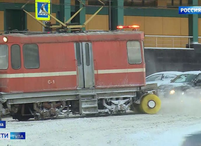 Как Тула пережила очередной снегопад