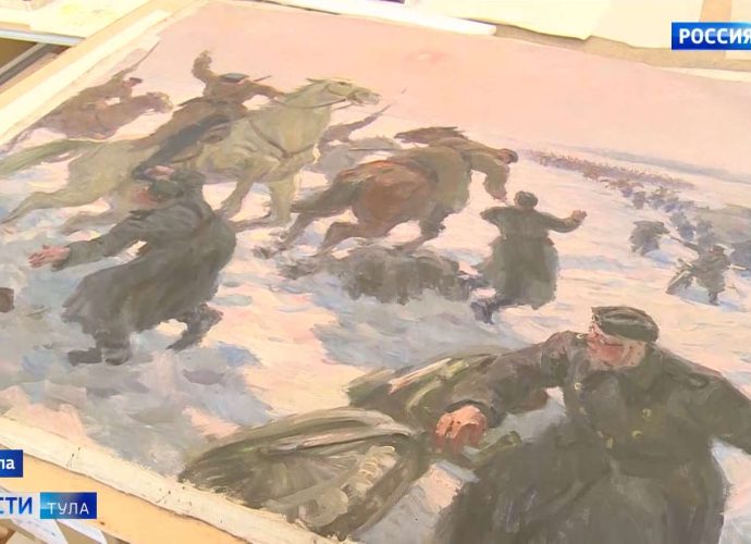 Картины, написанные в годы обороны Тулы, проходят реставрацию в мастерских Тульского музейного объединения. Всего их около 20, но каждая уникальна по-своему. Как возвращают лоск, а иногда и дарят вторую жизнь произведениям искусства?