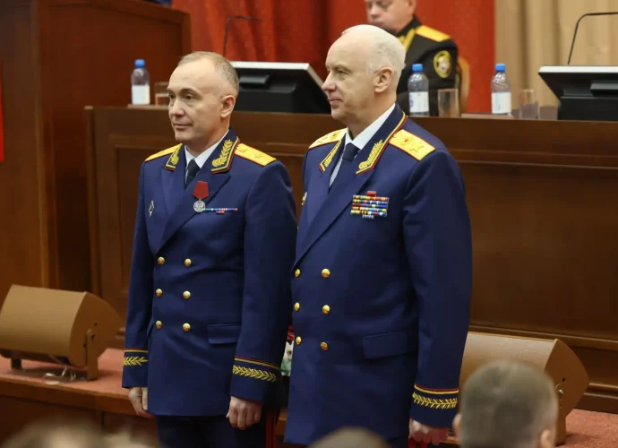 Руководитель следственного управления СК России по Тульской области Владимир Усов удостоен государственной награды.