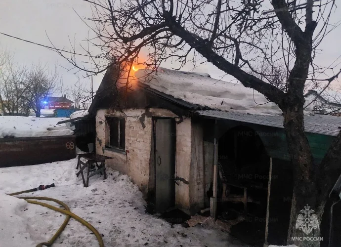 За сутки в Тульской области спасатели потушили два пожара