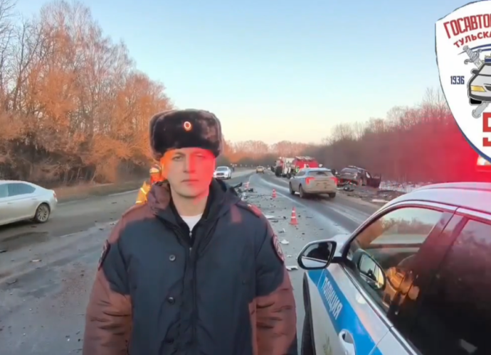 Смертельное ДТП произошло в Киреевском районе. ВИДЕО