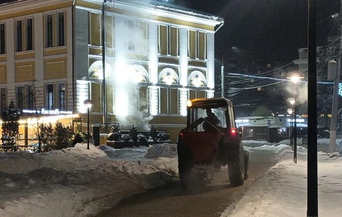 Сегодня, 4 марта, на улицы Тулы планируют вывести 315 рабочих и 308 единиц техники.