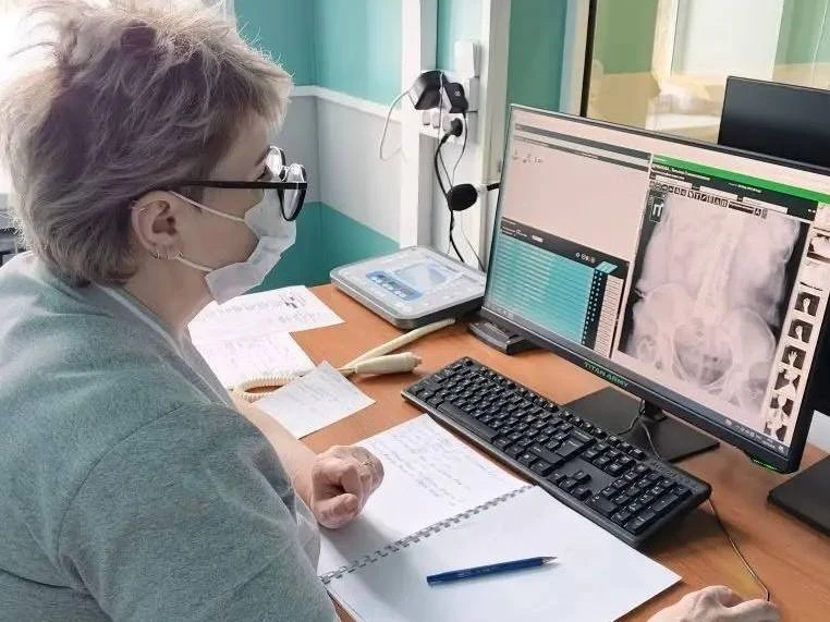 В Воловской поликлинике заработал новый цифровой рентген-аппарат