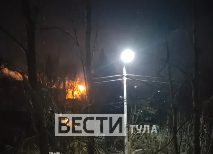 В Туле произошло возгорание на предприятии из-за нарушения техпроцесса