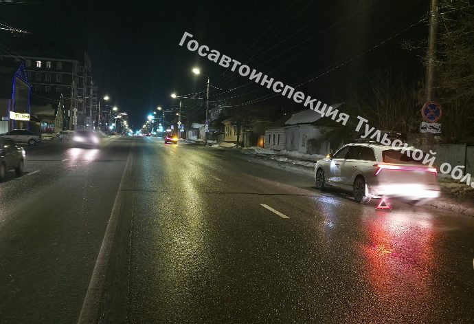 Вечером 10 марта в Туле произошло ДТП с участием пешехода.