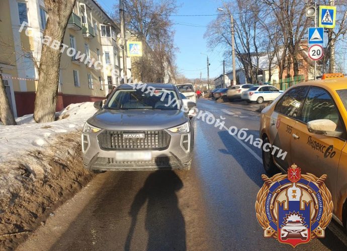 В Туле на улице Кауля сбили мальчика на пешеходном переходе