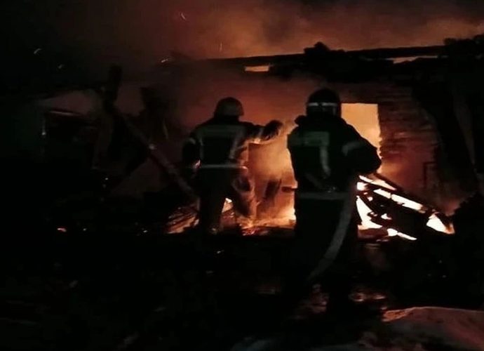 В деревне Кудашево сгорел частный дом