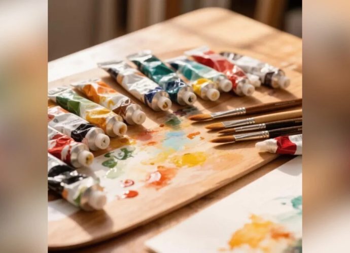 В Выставочном зале Тулы стартовала экспозиция «На грани цвета».