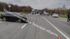 28 апреля на 187-м километре трассы М-2 «Крым» в Ленинском районе Тулы произошла массовая авария. 