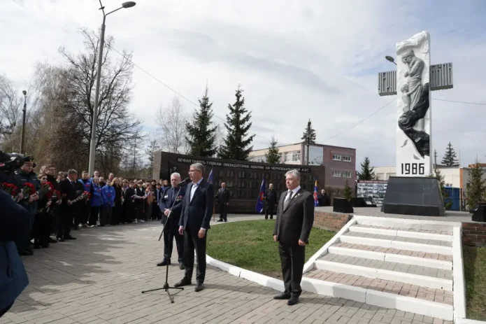 В Тульской области почтили память ликвидаторов аварии на Чернобыльской АЭС