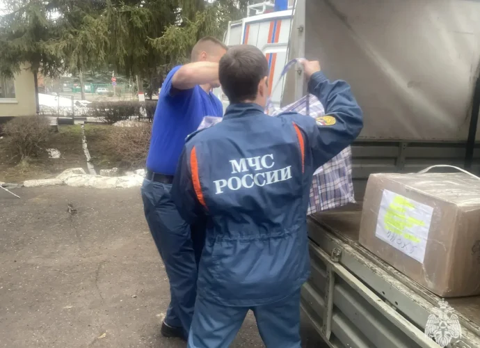 Очередной гуманитарный груз из Тульской области направлен на Запорожское направление.