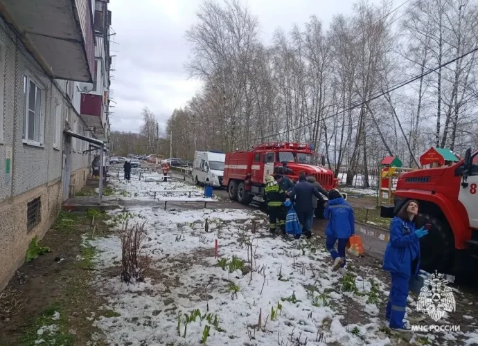 В Ясногорском районе при пожаре в квартире пострадала 96-летняя женщина