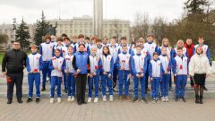 Делегация из Тулы отправилась в Москву на Международные игры детей городов-героев.