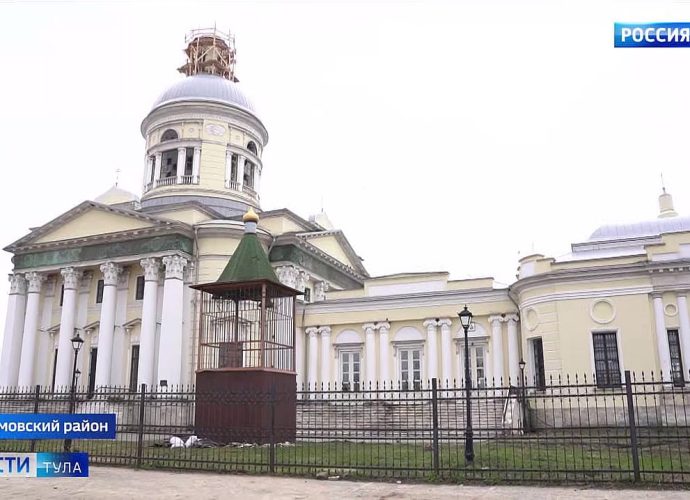 Как идут работы в Никольском соборе Епифани, пострадавшем от атаки БПЛА