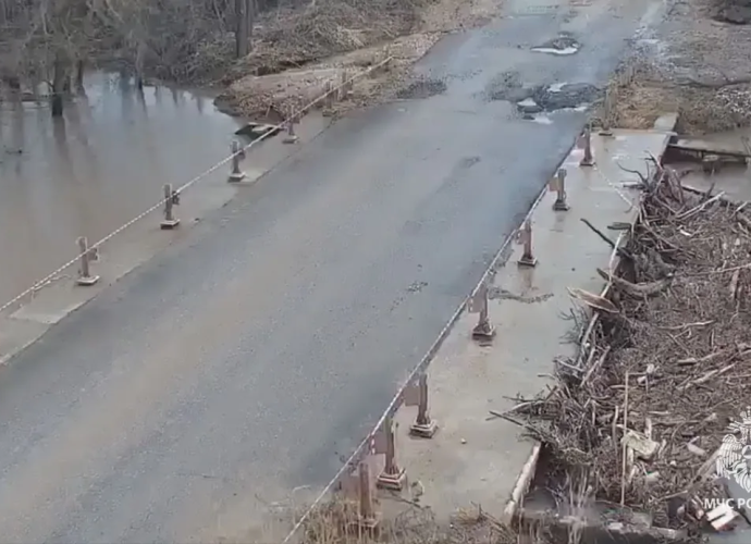 От воды освободился один мост в Тульской области