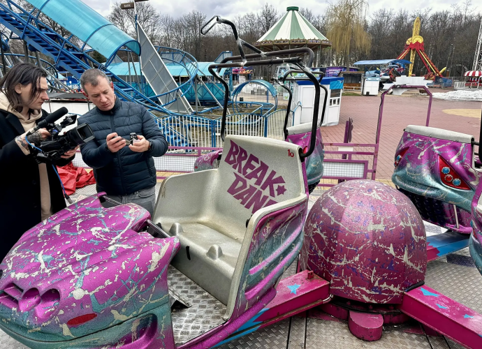 В Центральном парке Тулы проверяют аттракционы