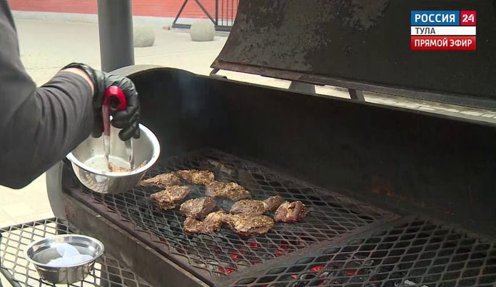 Шашлык на гриле