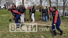В Туле на субботник вышли 13 тысяч жителей