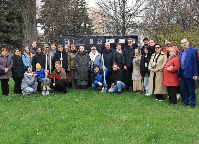 В Туле заложена аллея Российского театрального общества