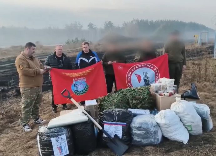 Из Тульской области передали помощь уроженцу района, который несёт службу на Курском направлении.