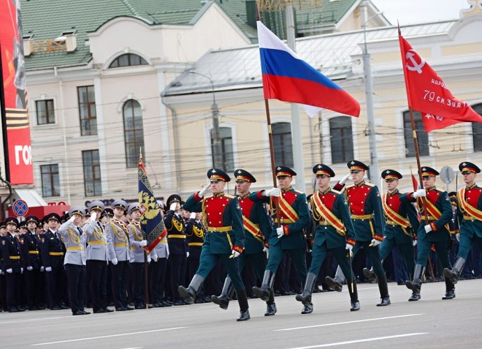 В Туле прошёл парад Победы