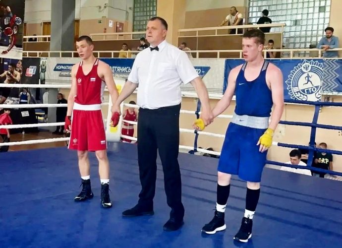Три тульских боксёра взяли «золото» на турнире в Рязани