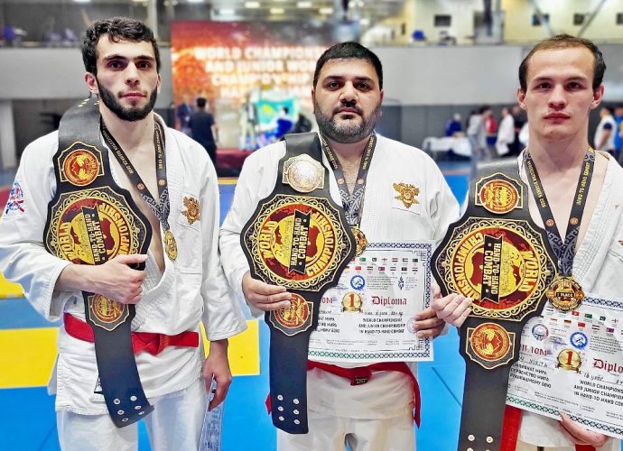 Трое туляков стали чемпионами мира по рукопашному бою
