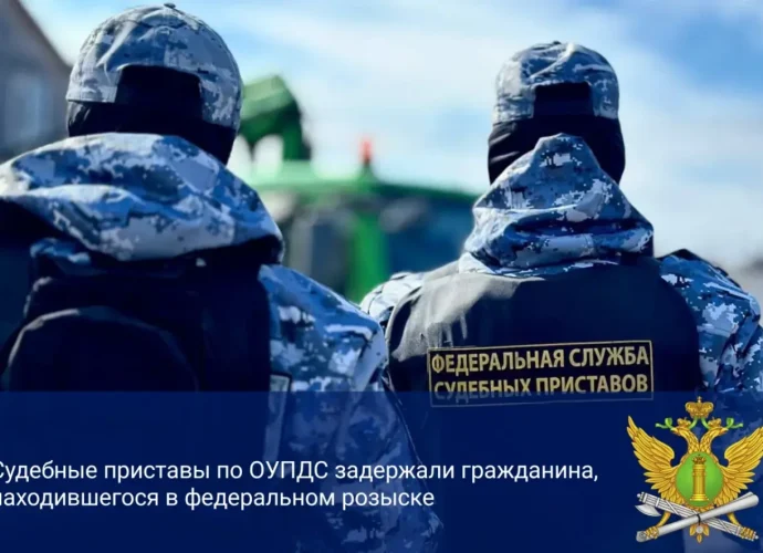В Пролетарском суде Тулы приставы задержали мужчину, находившегося в федеральном розыске
