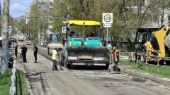 В Туле начался ремонт дорожного полотна на улице Галкина.
