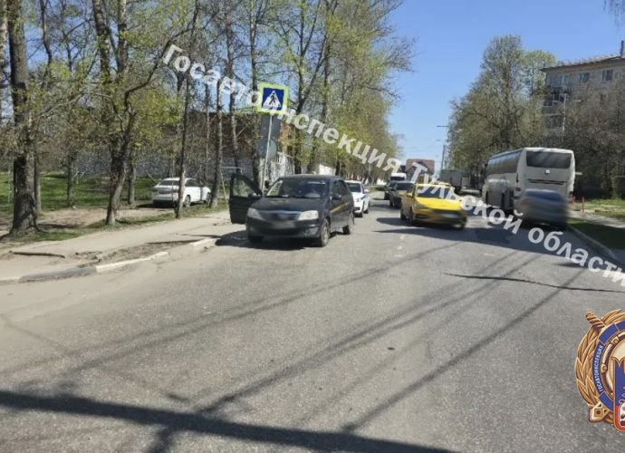 В Туле водитель «Рено» сбил женщину на пешеходном переходе