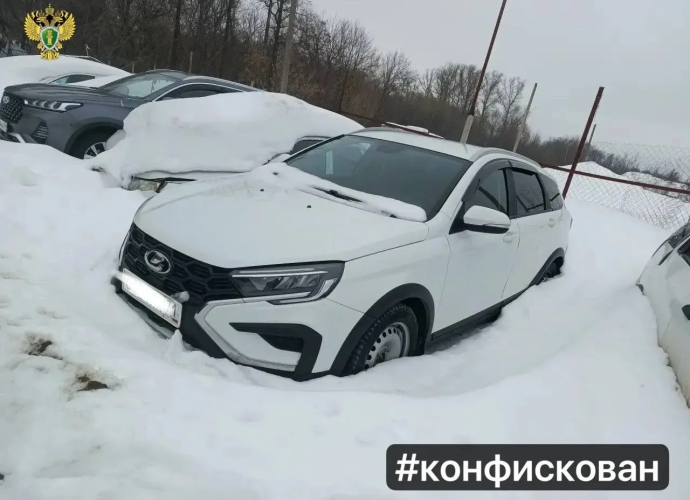 В Туле у пьяного водителя без прав конфисковали автомобиль в доход государства
