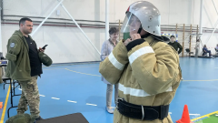 Сотрудники МЧС стали судьями на областном этапе «Школы безопасности» в Узловой