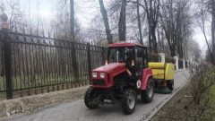 Коммунальные службы Тулы круглосуточно убирают улицы Коммунальные службы Тулы круглосуточно убирают улицы