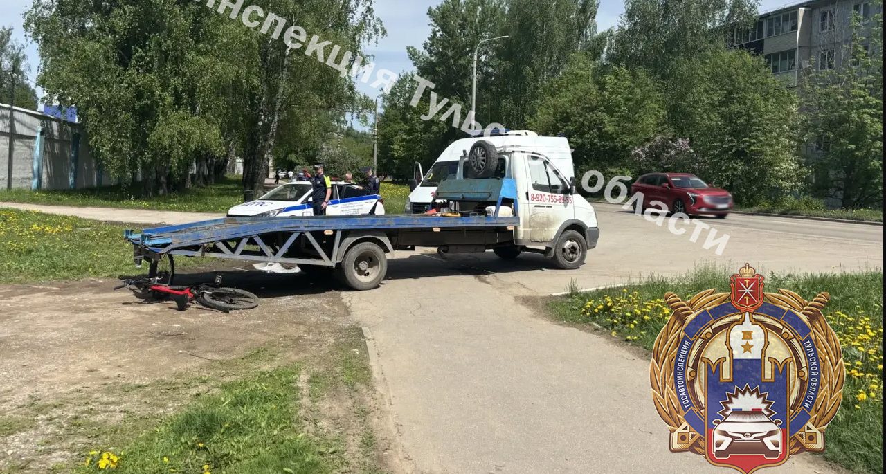 В Щекинском районе грузовик сдал назад и сбил велосипедиста 18 мая в поселке Первомайский Щекинского района произошло ДТП с пострадавшим.